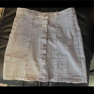 New John Galt striped skirt